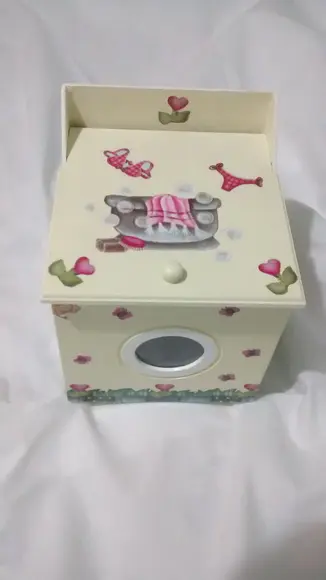 Porta sabão em pó