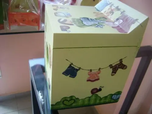 Porta sabão em pó
