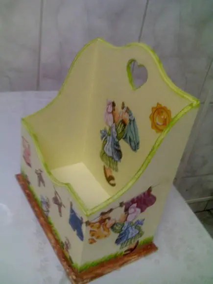 Porta Sabão em Pó e Amaciante