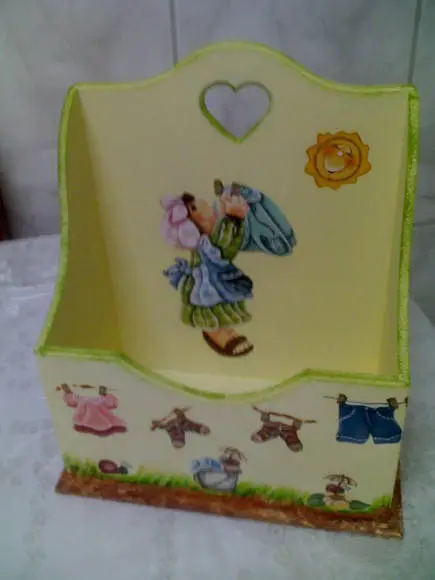 Porta Sabão em Pó e Amaciante