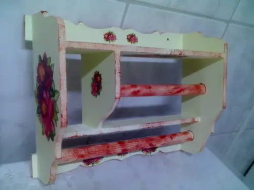 Porta Toalha, alumínio e condimento