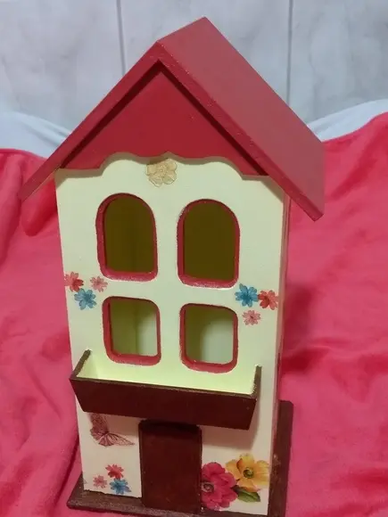 Puxa saco casinha pássaro vendido
