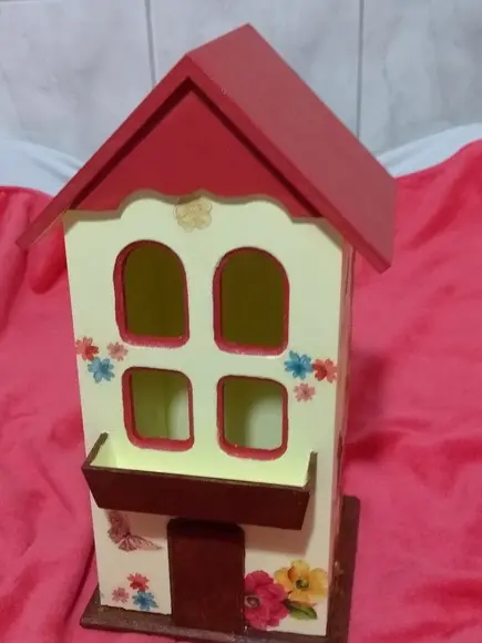 Puxa saco casinha pássaro vendido