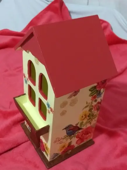Puxa saco casinha pássaro vendido