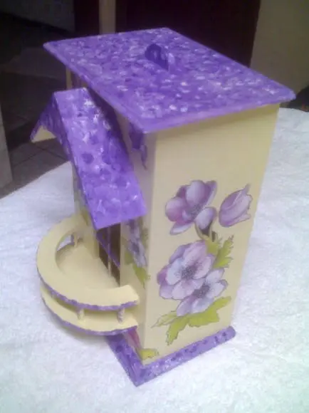 Puxa Saco varanda flores-Vendido