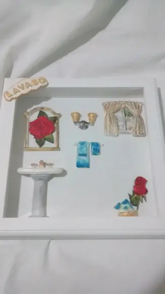 Quadro para lavabo