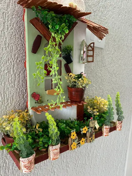 Telha com Arte em Madeira