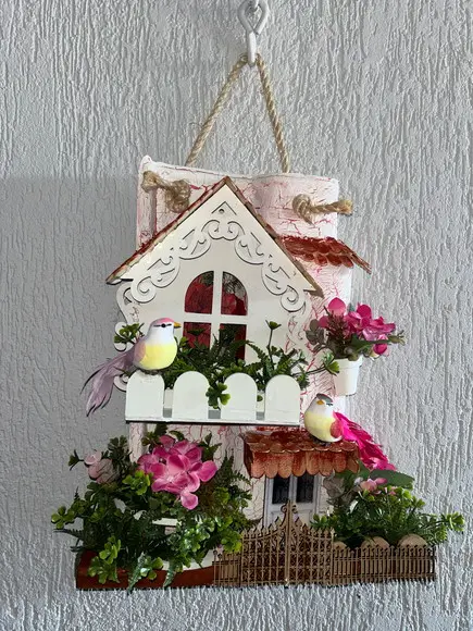Telha com Arte em Madeira