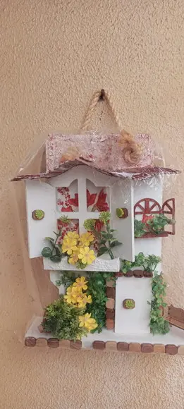 Telha com Arte em Madeira