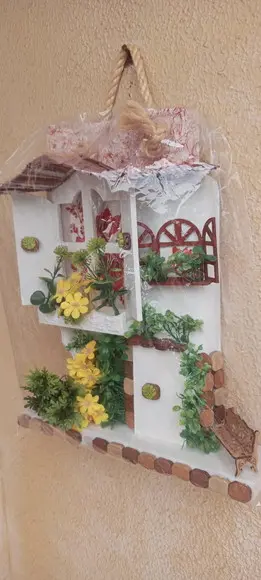 Telha com Arte em Madeira
