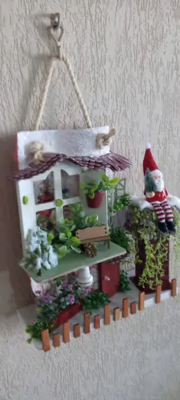 Telha com Arte em Madeira