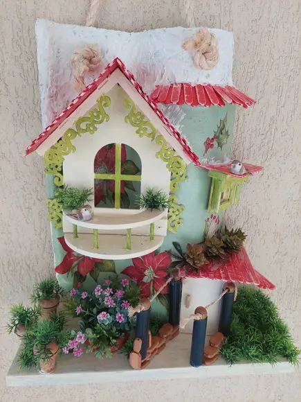 Telha com Arte em Madeira
