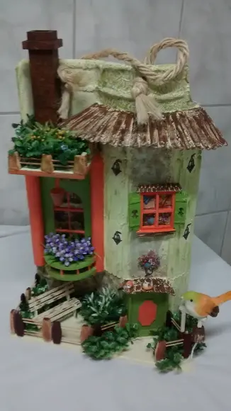 Telha com Arte em Madeira