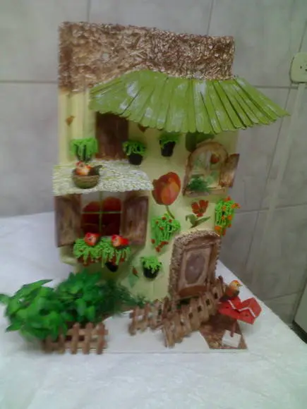 Telha com Arte em Madeira