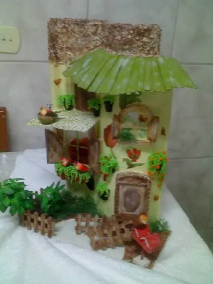 Telha com Arte em Madeira