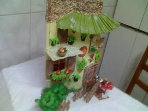 Telha com Arte em Madeira