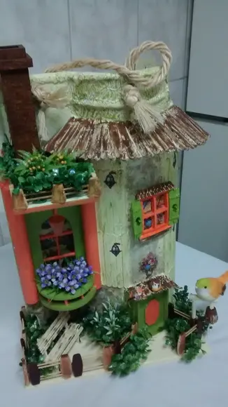 Telha com Arte em Madeira