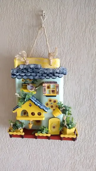 TELHA COM ARTE EM MADEIRA