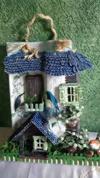 TELHA COM ARTE EM MADEIRA