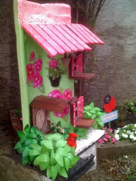 Telha com Arte em Madeira - Vendida