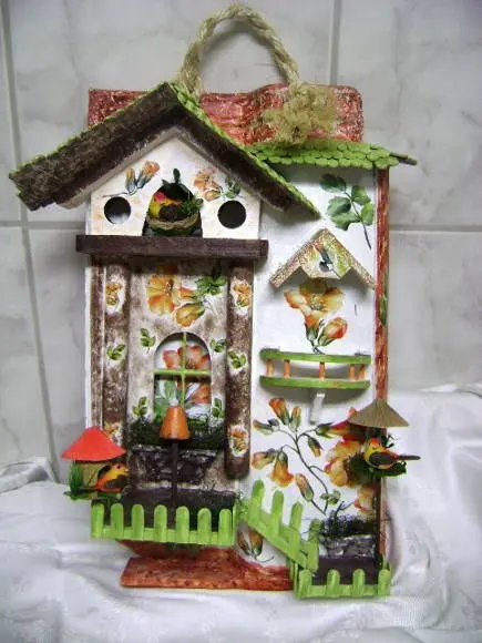 TELHA COM ARTE EM MADEIRA - VENDIDO