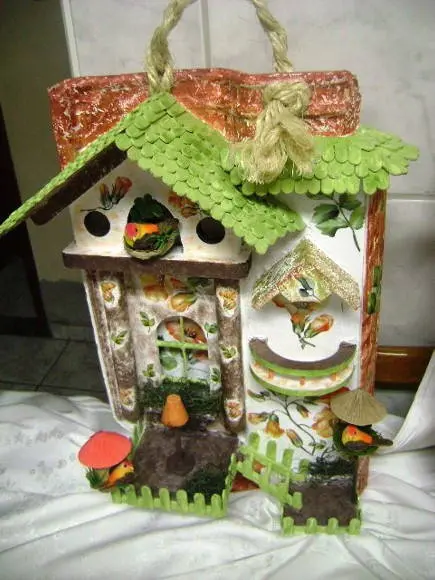 TELHA COM ARTE EM MADEIRA - VENDIDO