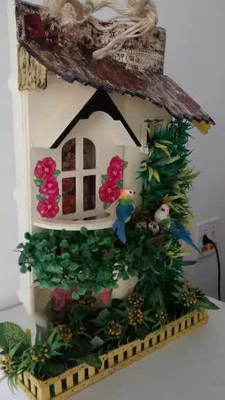 Telha com Arte em Madeira Vendida