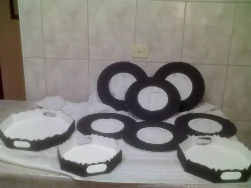 TRIO DE BANDEJA OITAVADO