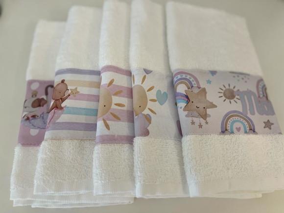 .kit de Toalhinhas Personalizadas