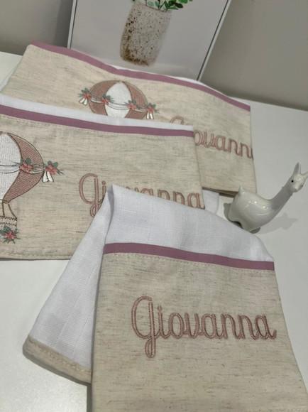 Conjunto de Fraldas Personalizadas