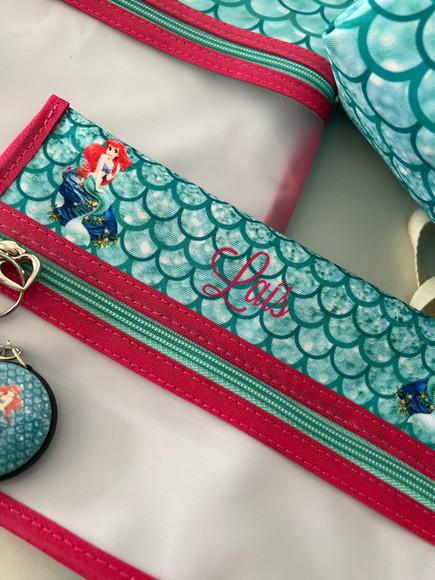 Kit Escolar Saquinhos de Roupa , Porta Higiene e Necessaire