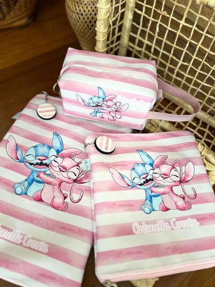 Kit Escolar Stitch.