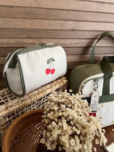 Kit para Maternidade Mala, Saquinhos e Necessaire