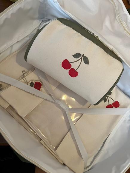 Kit para Maternidade Mala, Saquinhos e Necessaire