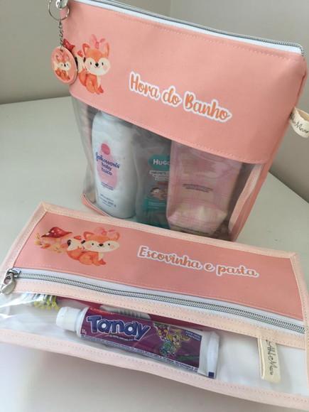 Necessaire Hora do Banho e Kit Higiene