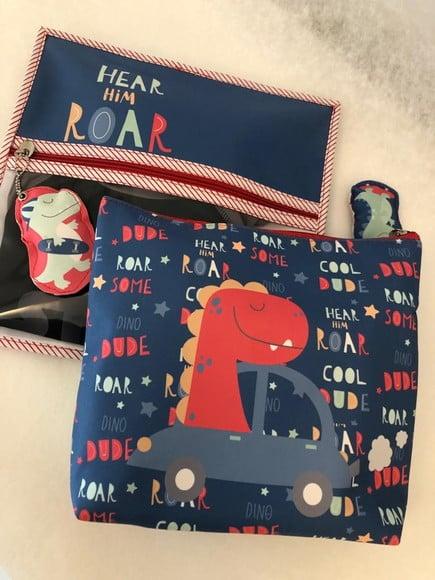 Necessaire Hora do Banho e Saquinho de Roupa
