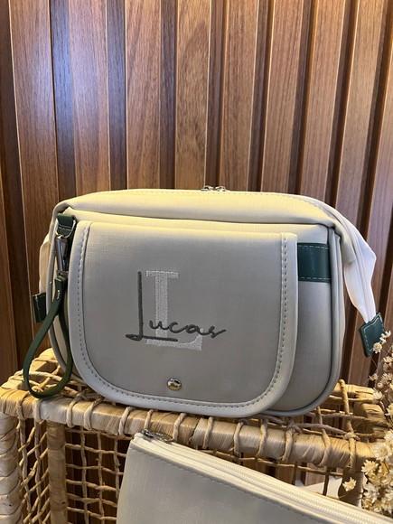 Necessaire Porta Lenços Umedecidos e Hora do Banho Kit