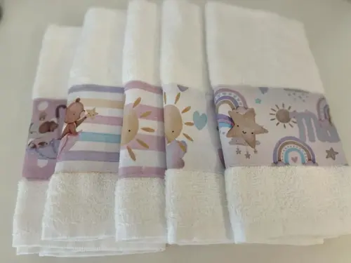 .kit de Toalhinhas Personalizadas