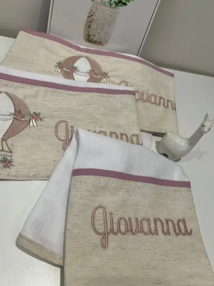 Conjunto de Fraldas Personalizadas