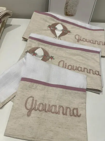 Conjunto de Fraldas Personalizadas