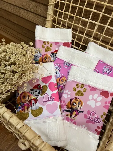 Jogo Americano e Toalhinhas Patrulha Canina