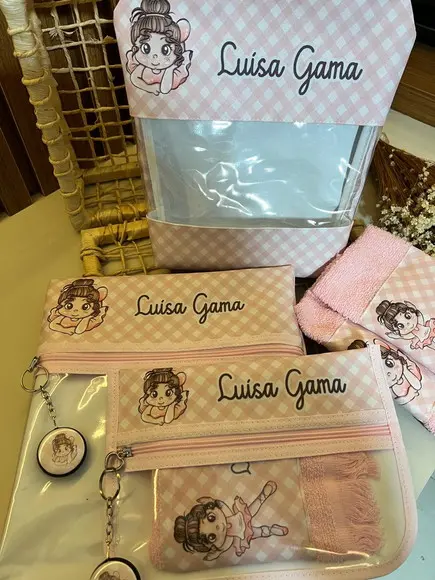 Kit Creche Bailarina Kit Escolar
