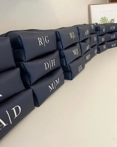 Necessaire Bordadas Para Casamento