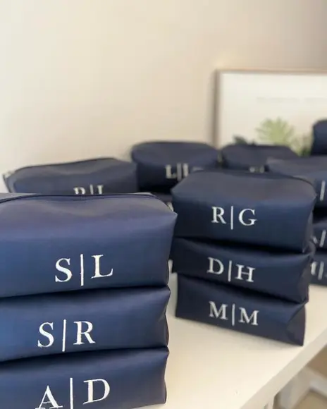 Necessaire Bordadas Para Casamento
