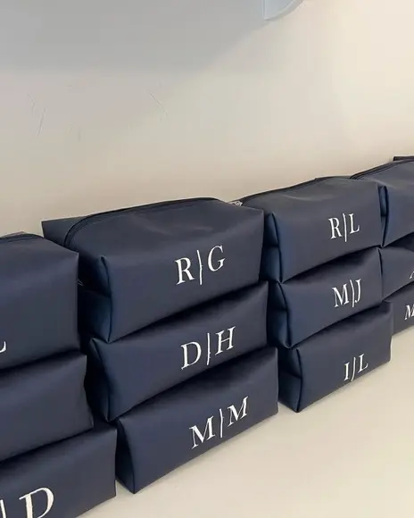 Necessaire Bordadas Para Casamento