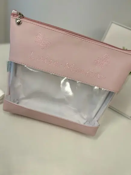 Necessaire Hora do Banho Bordada