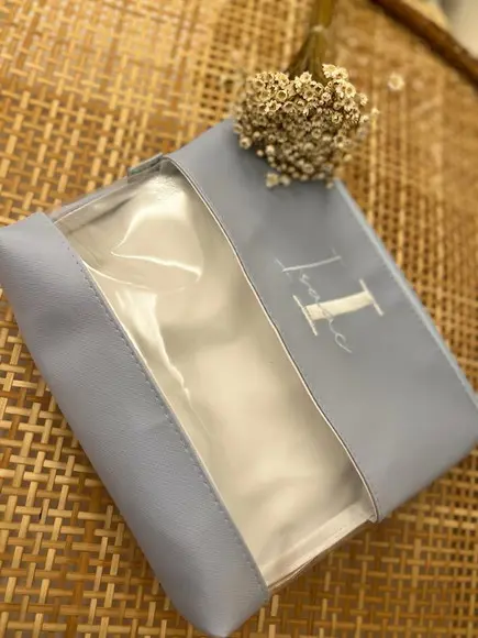 Necessaire Hora do Banho Bordada e Necessaire Box Bordada