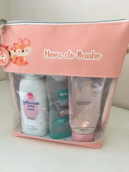 Necessaire Hora do Banho e Kit Higiene