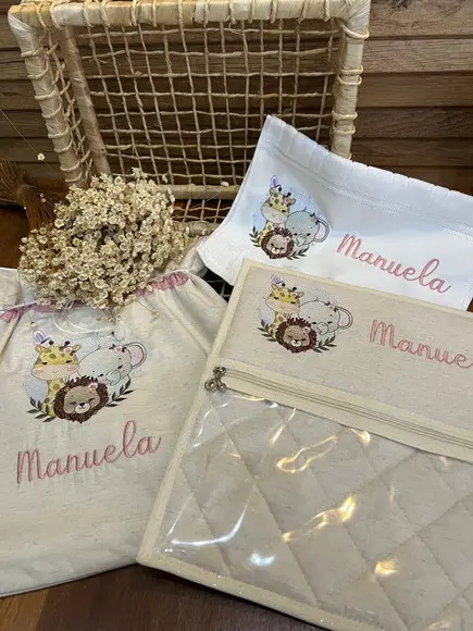 Saquinhos de Maternidade Enxoval Todo Personalizado