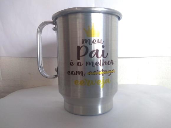 Caneca de Alumínio 500ml